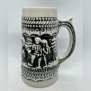 Stein Beer Mug Monochromatic High Relief